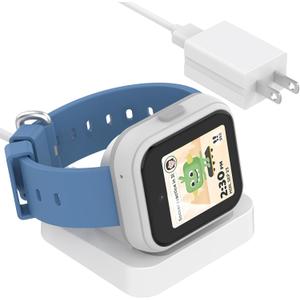 Charging Dock Replacement for T-Mobile SYNC UP 1 Kids Watch with 5 Feet Charger Cable Wall Charger Included(White for Syncup Watch 1)