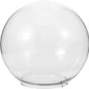 VOSAREA Globe Lamp Shade Decorative Glass Pendant Light Replacement Smoke Color Easy to Install for Living Room Bedroom Hallway and Hotel Use