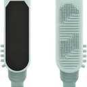 Dry or Wet Foot Callus Remover - Dual-Sided Pedicure Tool with Hidden Brush & Non-Slip Grip for Home Salon Use (Green)
