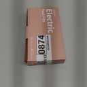 Electric Nail Drill Kit, Electric Nail File Cordless Nail Drill Machine for Acrylic Gel Dip Powder Nails, Professional Portable Manicure Pedicure Rechargeable Lightweight for Home Salon Use (White)