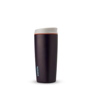 SmoothSip Insulated Stainless Steel Coffee Tumbler, Reusable Iced Coffee Cup, Hot Coffee Travel Mug, BPA Free, 20 oz, Navy (Telescope Tales), C05704