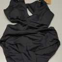 YAKISWIIM Women One Piece Swimsuit Cut Out Monokini Swimwear L