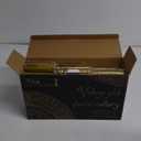 N9R 300pcs Gold Plastic Silverware Dinnerware Flatware- Heavyweight Plastic Cutlery Set, 100 Forks, 100 Spoons, 100 Knives, Gold Utensils for Party, Thanksgiving, Christmas