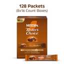 NESCAFÉ Taster's Choice, Instant Coffee Packets, Hazelnut Flavored Coffee, 8 Boxes (128 Packets) (EXP 02/22/27)