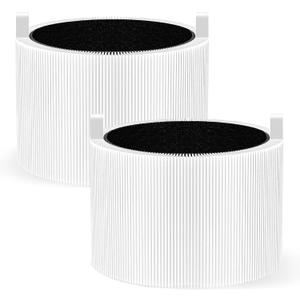 211i Max Replacement Filter Compatible with Blue Pure 211i Max Air Purifier, 3-in-1 H13 HEPA nd Activated Carbon Replacement Filter, Replacement Part # F2MAX（2 Packs)