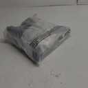 Petrass Women Rain Boots Black Waterproof Mid Calf Lightweight Cute Booties Fashion Out Work Comfortable Garden Shoes 8