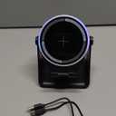 Wireless Induction Speaker, Multifunctional Bluetooth Phone Holder with RGB Light & 360 Rotation, HD Surround Sound, Compatible with iPhone/iPad/Android/Samsung