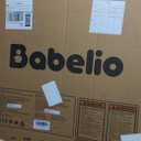 BABELIO Safety Gate Door Fits for Stairs, Narrow and Wide Doorways with Auto Close, Easy Install, No Drilling, Pressure Mounted for Baby, Child, Pets, Dog/Puppy, 26''-40'', White