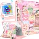 Uppuppy for iPad mini 4 Case for iPad mini 5th Generation Case - 360 Rotating Stand Folio Smart Cover with Pencil Holder for Women Girls, Christian Words for Apple Tablet Mini 7.9 inch 2019/2015