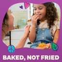 Annie's Organic Cheddar Cheesy Smiles, Baked Corn Puffs, Gluten Free, 4 oz