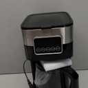 SHARDOR 10-Cup Programmable Coffee Maker, Regular & Strong Brew Drip Coffee Machine for Home and Office, Auto Shut Off, Permanent Filter, Silver