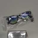 SOJOS Retro Oversized Polarized Aviator Sunglasses for Women Men Vintage 70s Style UV Protection Sunnies SJ2328, Black Frame/Light Brown Lens