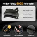 Welding Lead Reel Cover – Double Welding Cable Reel Protective Cover Bag – Fits Reelcraft – Compatible with Welding Trailer & Industrial Truck, Heavy Duty Welding Cable Protector