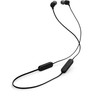 JBL Tune 135BT - Wireless in-Ear Headphones with Up to 25-Hour Battery Life with Speed Charge, Multi-Point Connection and Google Fast Pair, Hands-Free Calls, IPX4 Water Resistant Design (Black)