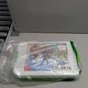 59 PCS Farm Sensory Bin - Sandbox with Lid, 2.2 LB Sensory Sand Kit for Boys, Toddler Farm Toys, 3 Take Apart Construction Trucks -Sensory Toys for Kids 5-7, 3-4 & Up- Kids Gifts for Boys and Girls