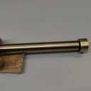 Antique Bronze Curtain Rods for Windows 48 to 86 Inch, 1-Inch Adjustable Drapery Rods with Aluminum End Cap and Brackets for Room Divider, Bedroom, Living room, Kitchen, Bathroom Etc