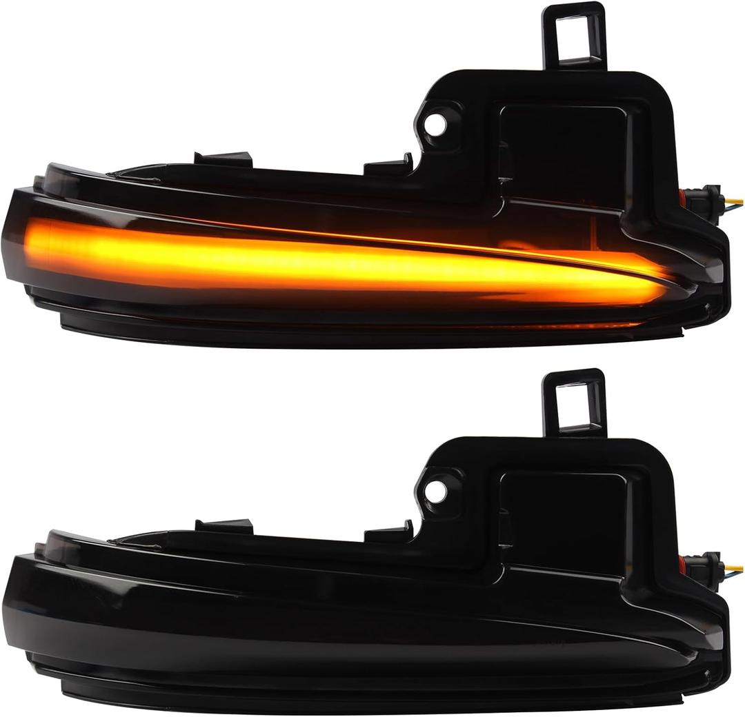 [2pcs] Side Mirror Turn Signal Lights for Toyota Tacoma 2016-2023/2019-2024 RAV4, LED Sequential Dynamic Indicator Strip Lamps Replacement for 8174058010