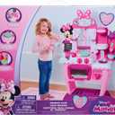 Disney Junior Minnie Mouse Happy Helpers Brunch Cafe, Play Kitchen Set for Kids, Kids Toys for Ages 3 Up, by Just Play
