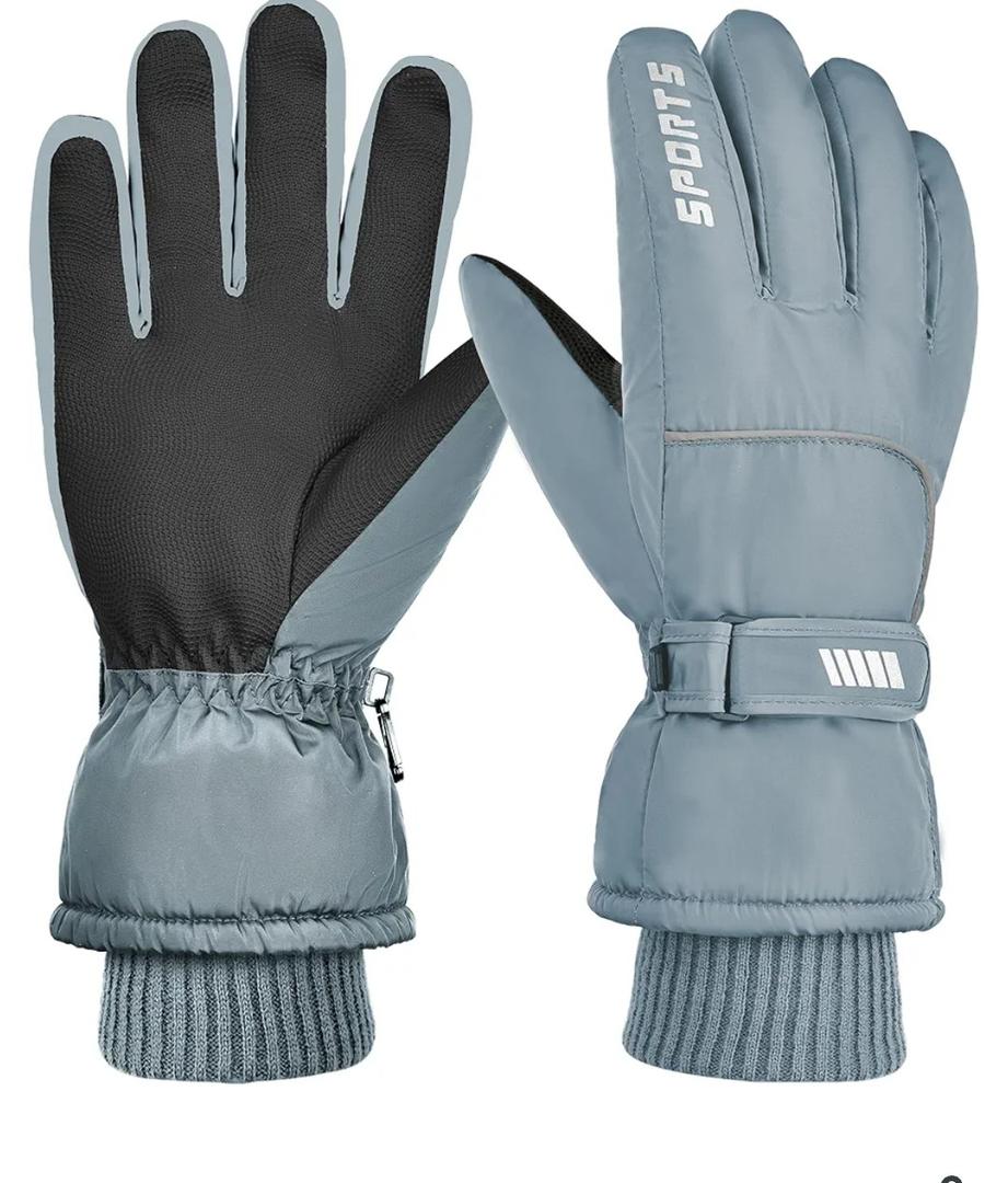 Unisex Waterproof Winter Gloves Touchscreen,Windproof Thermal Ski Gloves for Men Women, Warm for Snowboarding, Hiking, Running,Outdoor Activities, Pack Of 2