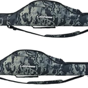 LEOFISHING Portable Folding Fishing Pole Bag 3.94ft Fishing Rod and Reel Protective Case Fishing Tackle Storage Bags Carry Organizer Outdoor for Fishing (Small(120cm/ 3.94ft))