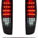All-in-One LED Tail Light + 3rd Third Brake Cargo Lamp for Chevy Colorado(2004-2012), GMC Canyon(2004-2012).Upgraded Version Rear Taillight and High Mount Stop Light Assembly
