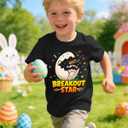 Boys Easter Shirts Kids Cotton Graphic Tees Casual T-Shirts 3-7 Years (5-6 Years, 05 Eggs)