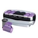 Conair Hot Rollers for Long, Medium & Short Hair, 12 Ceramic Flocked 1-Inch and 1-Inch Heated Hair Rollers with Clips, Hot Curlers for Women, Volume & Curls