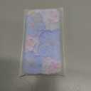 Jusy Compatible with iPhone 11, Colorful Retro Oil Painting Printed Flower Laser Glossy Pattern Cute Curly Wave Phone Case Soft TPU Cover for Girly Women - Blue