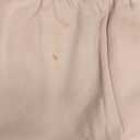 QINSEN Women's Elastic Waist Long Pants Casual Fleece Sweatpants with Pockets Peachskin M