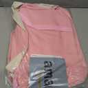 3Pcs Canvas Mahjong Tile Bag Set for Tiles and Racks, Pink, 12 inches x 24 inches
