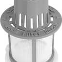 WD49X24057 Dishwasher Ultra Fine Filter Kit Replacement for GE Dishwasher Filter WD12X10416 WD12X20107 WD12X21976 WD12X22560 WD12X23736 WD12X20340 WD12X21676 WD12X20549