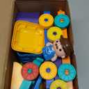 Play-Act Learning Toy for Toddlers 1 2 3 Years Old, Counting, Matching & Sorting Montessori Learning Farm Train Including 9 Farm Animals, Easter Basket Stuffers Birthday Gift for Baby Boys Girls