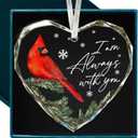 Cardinal Christmas Ornaments - Memorial Christmas Ornament for The Tree, Remembrance Gift, Sympathy Gift, Remembrance Gifts for Loss, Sympathy Gifts for Loss of Loved One, Unique Ornament Presents