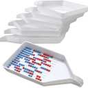 6PCS Plastic Diamond Art Painting Bead Sorting Trays (3.8 x 2.2 Inches), Accessories and Tools for DIY Crafts