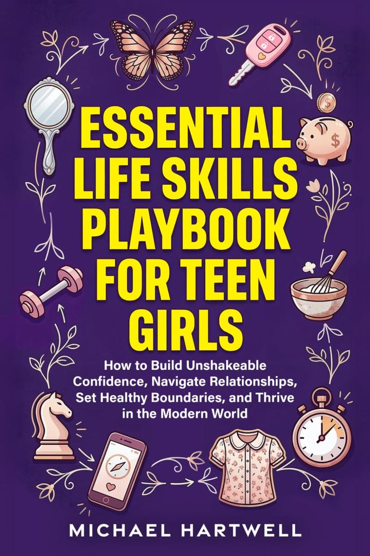 Essential Life Skills Playbook For Teen Girls: How To Build Unshakeable Confidence, Navigate Relationships, Set Healthy Boundaries, And Thrive In The Modern World (The Teen Life Skills Series) Paperbook