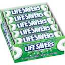 LIFE SAVERS Mints Wint-O-Green Hard Candy Bulk Mints, Hard Candies, Individually Wrapped Single Rolls, .84 Ounce, 20 Count Box (2 packs)