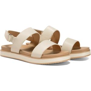 Coutgo Women's Arch Support Adjustable Strap Flat Sandals, 9