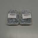 2 x Pocket Hole Screws 1-1/4 Inch, 150 Pcs Interior Pocket Screw #8 x 1-1/4", Coarse Thread, Square Drive, Washer Head, Zinc Plated