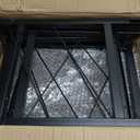 3 Tier Tall End Table, 30'' Height Small Telephone Table Stand, Narrow Wood Side Table with Shelves, Industrial Nightstand for Living Room, Bedroom, Office, Hallway, Rustic Brown