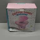 Cotton Candy Machine, Mini Cotton Candy Maker for Kids, Pink Vintage Candy Maker for Christmas Gift, Home, Birthday Family Party, Includes 20 Cotton Candy Sticks & Sugar Scoop