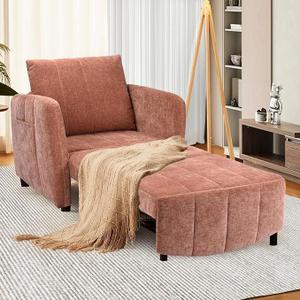 Single Sofa Bed for Adult Sleeping Chairs for Living Room & Small Space 60"x40"