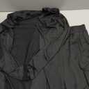 BTFBM Two Piece Sets for Women 2026 Casual Lounge Set Matching Oversized Shirts Leggings Workout Airport Travel Outfits (Medium, Black)