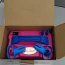 IDAODAN Electric Balloon Pump, Portable Electric Balloon Blower Machine Balloon Air Pump Dual Nozzle Rose Red 110V 600W Balloon Inflator for Party Decorations