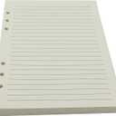A5 Refill Paper, [3 Pack] 100GSM Thick Refillable Paper 6 Hole Filler Inserts Loose Leaf Paper