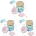 Veemoon 12pcs Macaron Screen and Eyeglass Cleaner Portable Phone Cleaning Wipes Cellphone Charm Clean Brush with Keychain for Mobile Phone Tablets Screen Eyeglass Lens, Microfiber Cloths