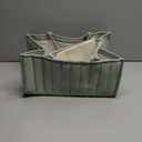 Blissful Diary Baby Diaper Caddy Organizer, Stylish Storage Basket for Newborn Essentials and Diaper Station, Gift for Baby Shower and Registry Must-Have, Sage Green