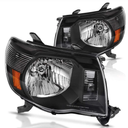 YITAMOTOR® 2005-2011 Toyota Tacoma Headlights Assembly Black Housing Headlamp