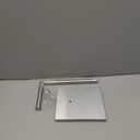 Toilet Paper Holder Stand, Free Standing Toilet Paper Roll Holder with Reserve for Bathroom, Stainless Steel DECLUTTR (Nickel)