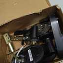 Veise Keyless Entry Door Lock with 2 Lever Handles - Electronic Keypad Deadbolt, Auto Lock, Back Lit & Easy Installation Design, Front Door Handle Sets, Matte Black