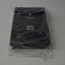 Wall-Mount Mailbox for Outside,Large Capacity Mail Box Waterproof and Rust-Resistant, Galvanized Steel Metal Post Box, Mailboxes for House, 15.2 x 10.1 x 3.3 Inch, Black